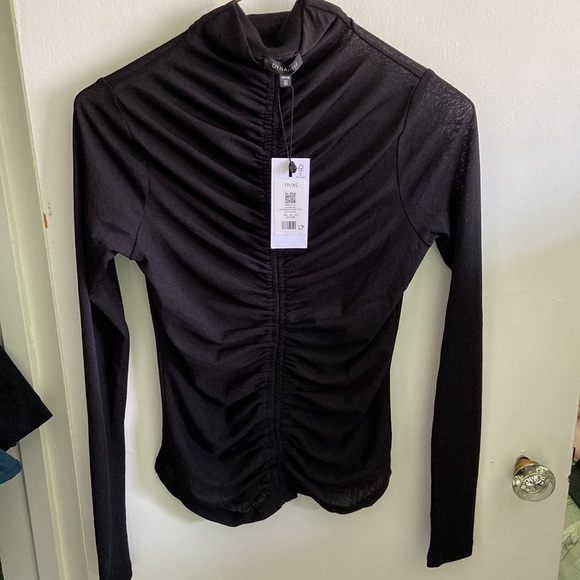 Dynamite shirred mesh top - Picture 4 of 5